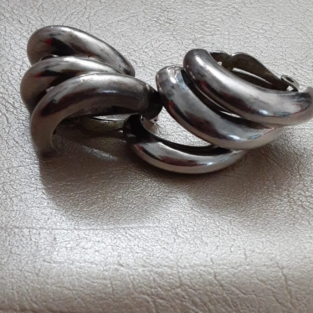 Sterling Silver Clip Back Earrings